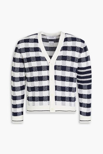 Men s Thom Browne Cardigans Zip Throughs Sale Up to 70 Off THE OUTNET