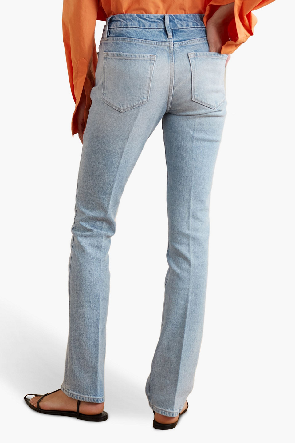  Frame - Le Mini Boot Halbhohe Bootcut-jeans - Blau - 24 