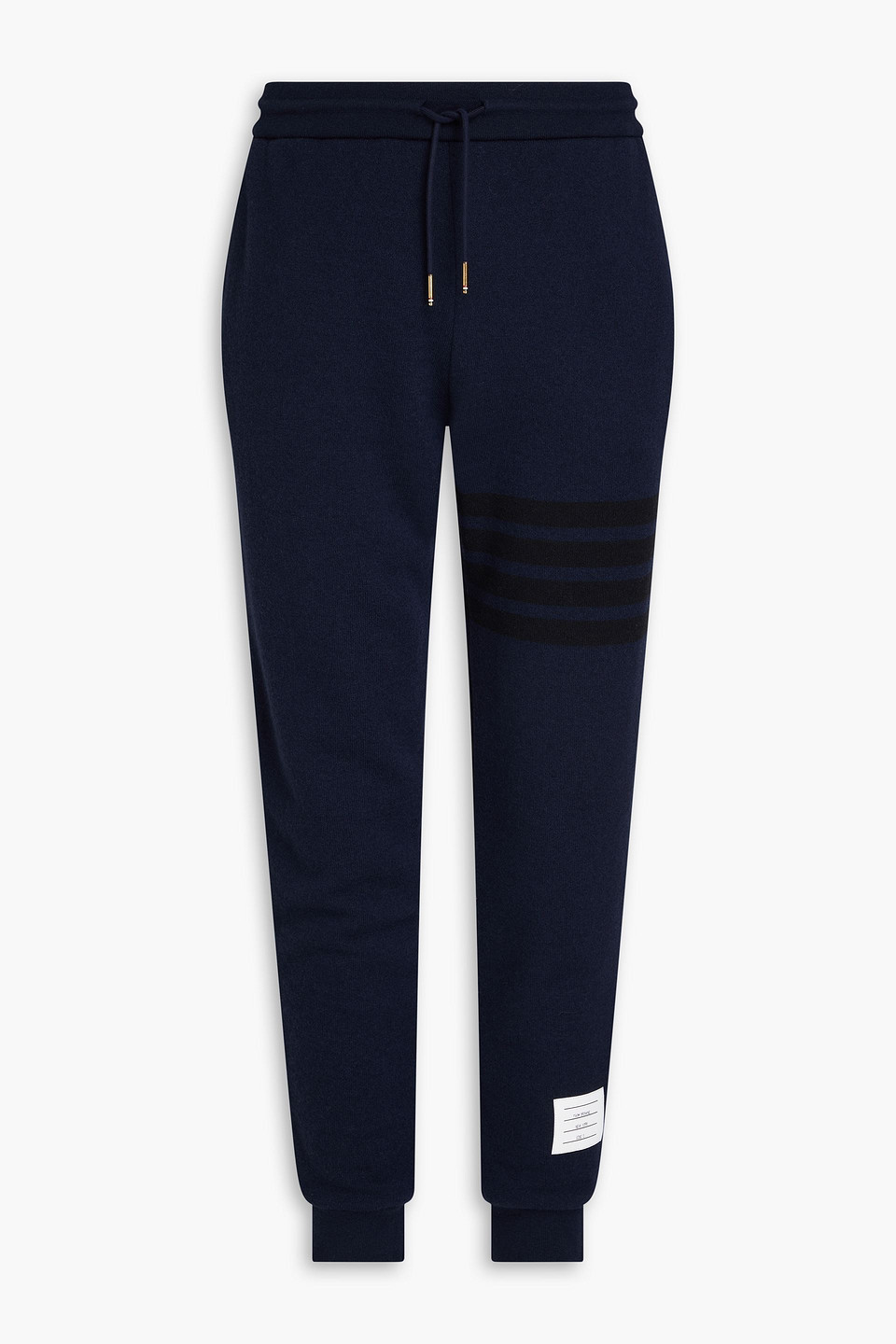 Thom Browne - Striped wool sweatpants - Blue - 2