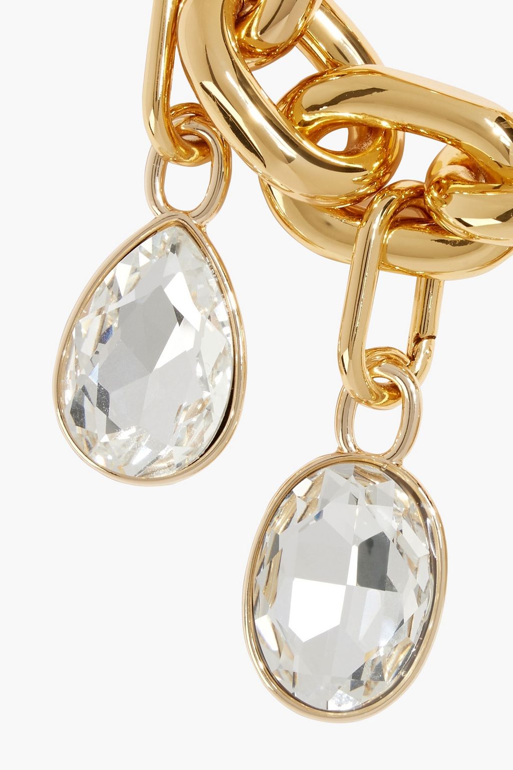 RABANNE Gold-tone crystal bracelet