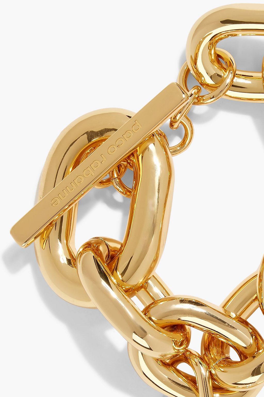 RABANNE Gold-tone crystal bracelet