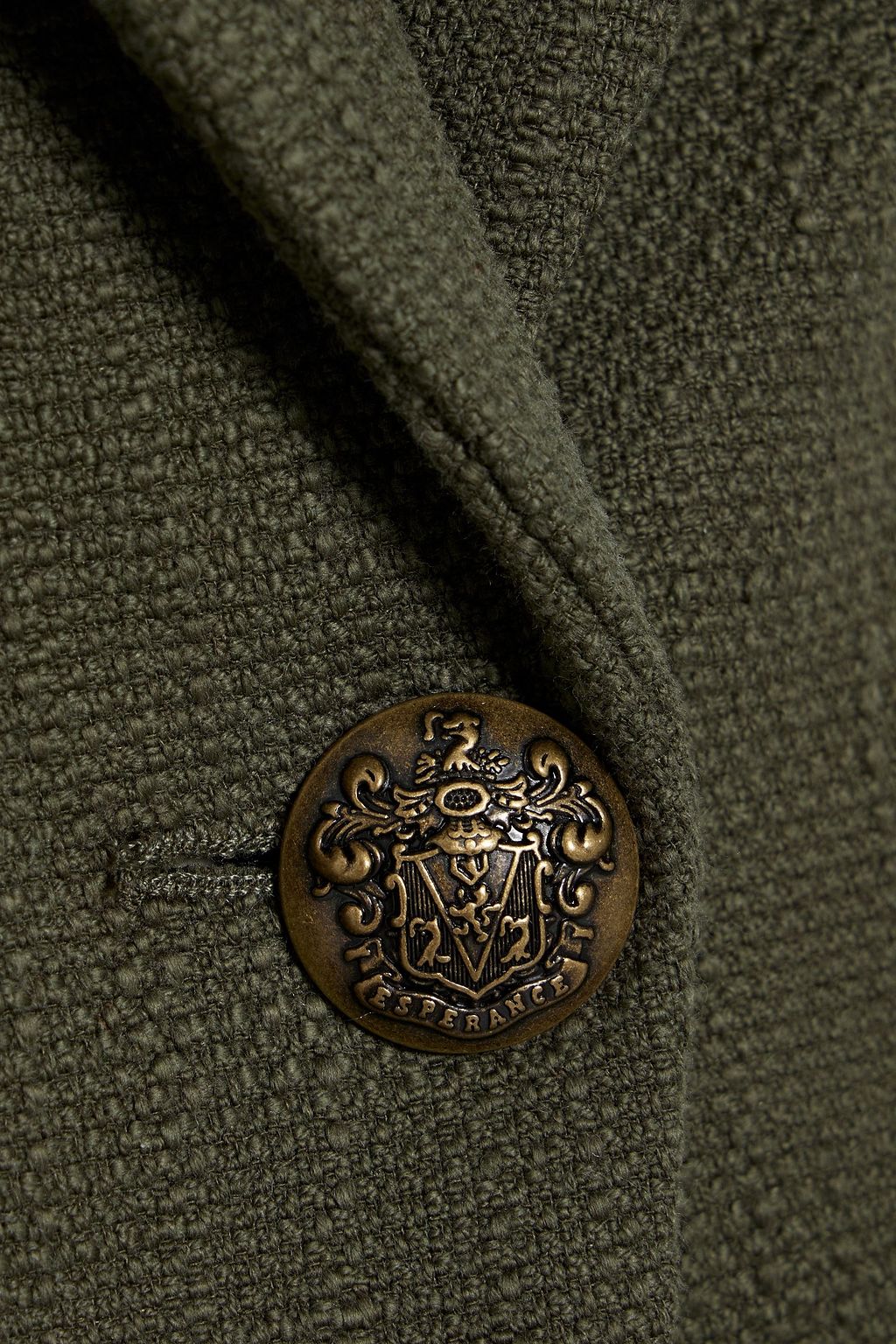 VERONICA BEARD Cutaway Dickey cotton-blend bouclé-tweed blazer