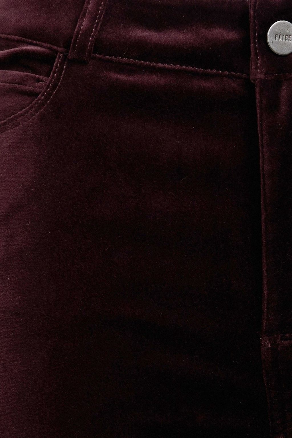 PAIGE Velvet flared pants