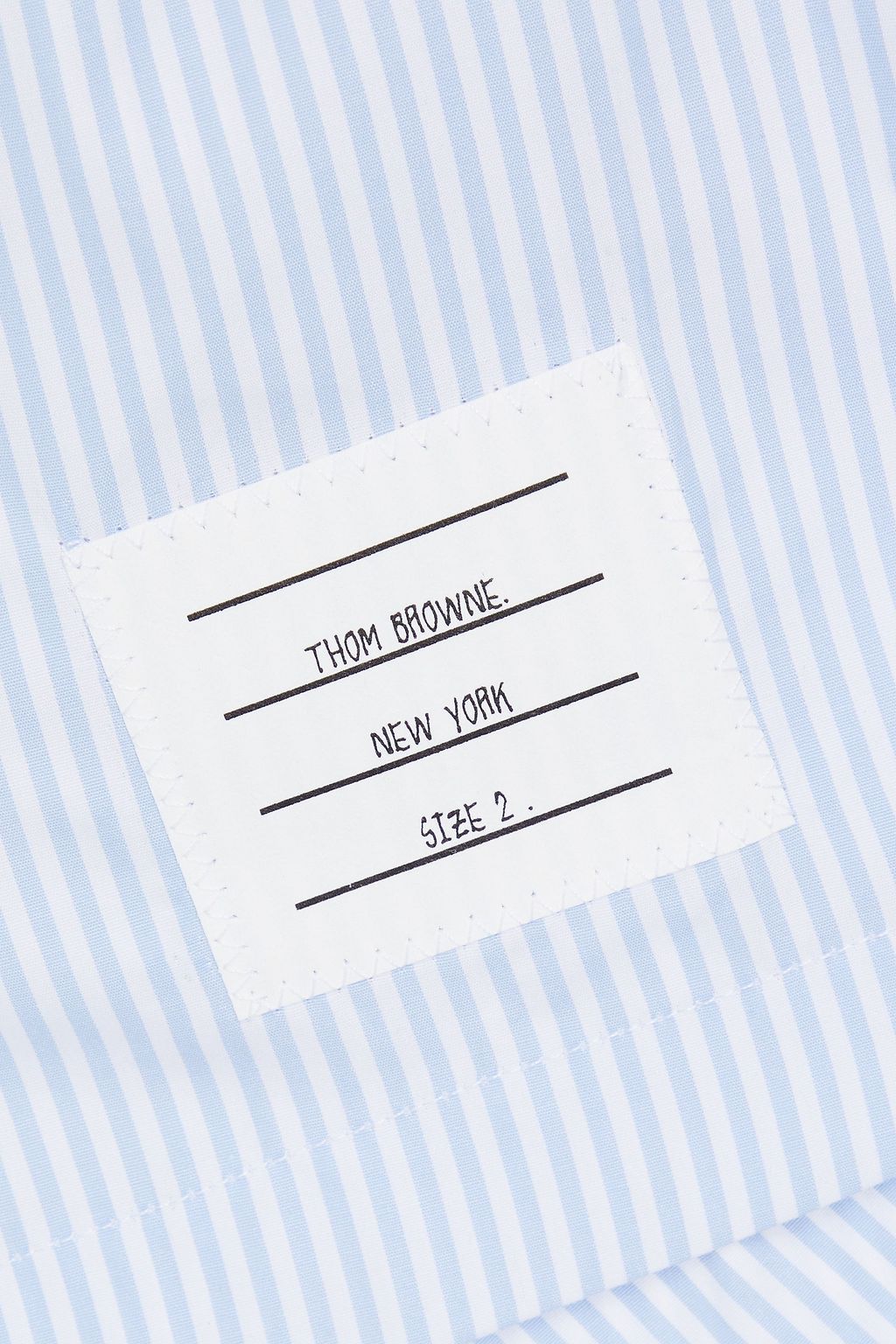THOM BROWNE Set of 3 striped cotton boxer shorts