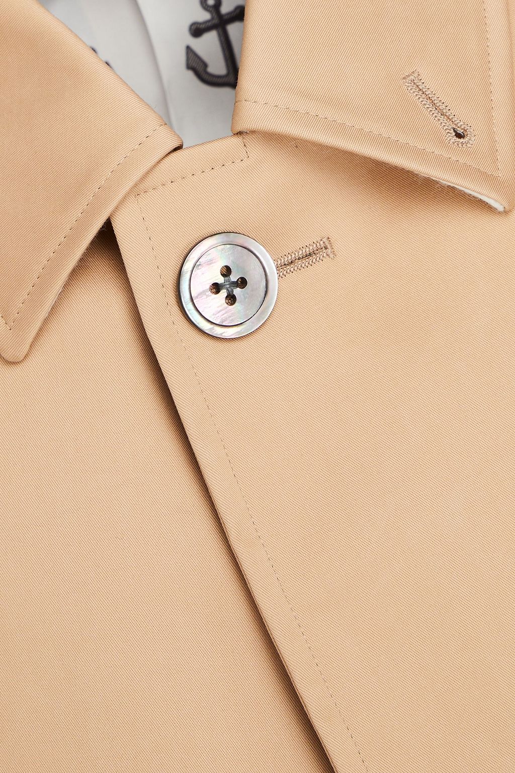 THOM BROWNE Cotton-twill coat