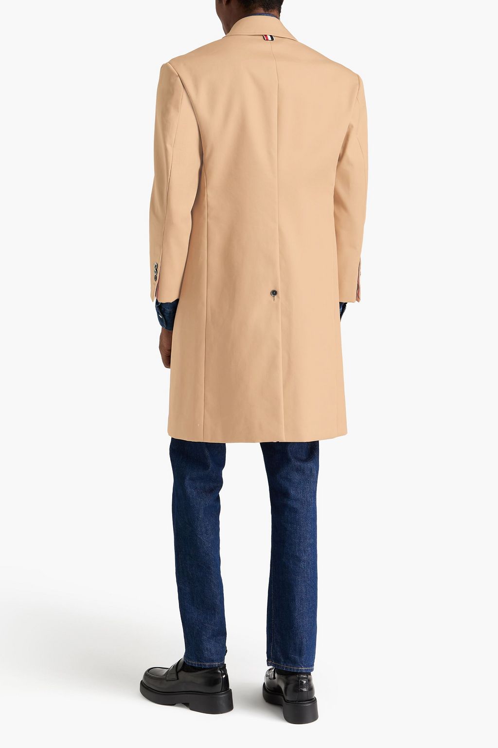 THOM BROWNE Cotton-twill coat