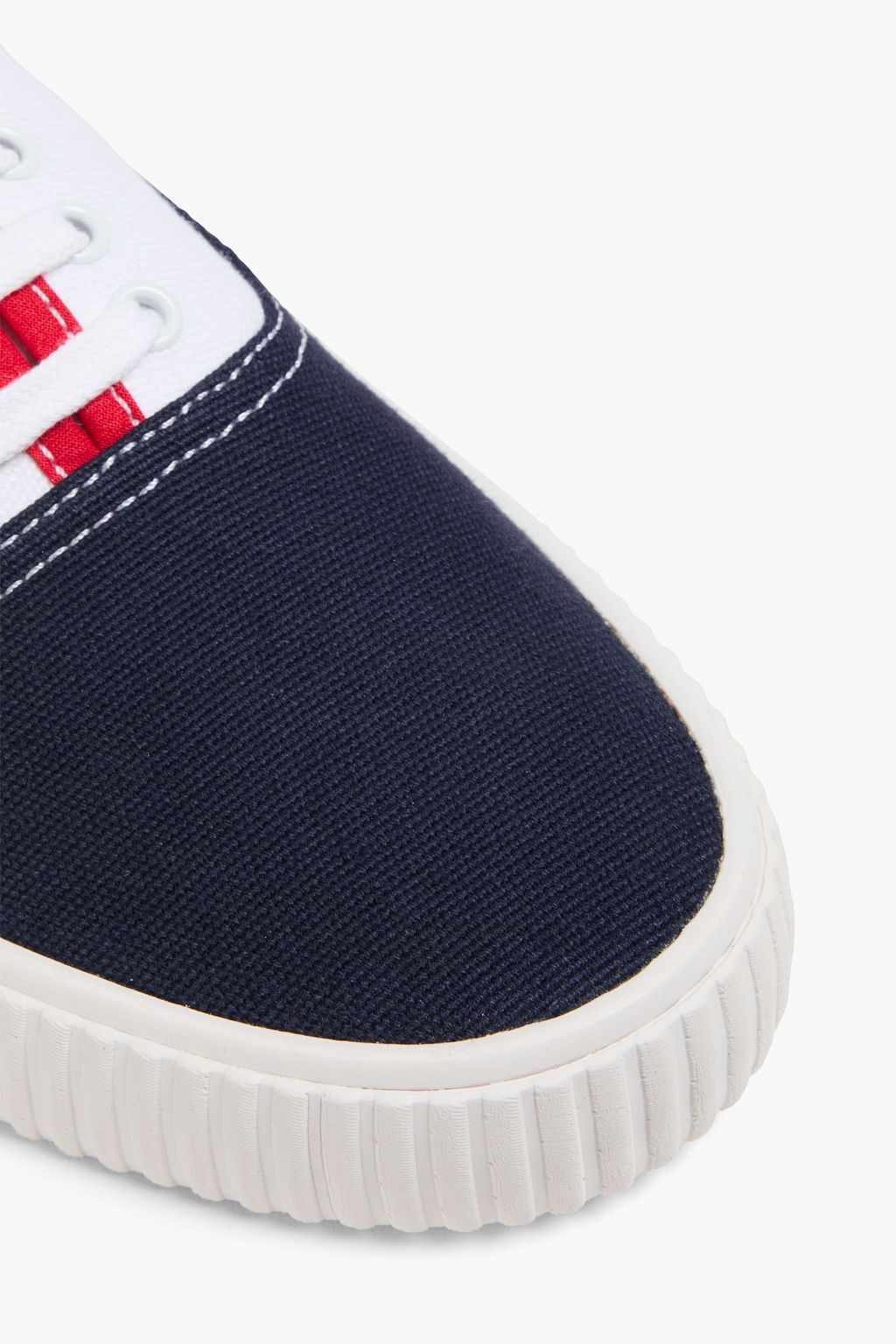 THOM BROWNE حذاء سنيكرز "هيريتاج" من الكنفا