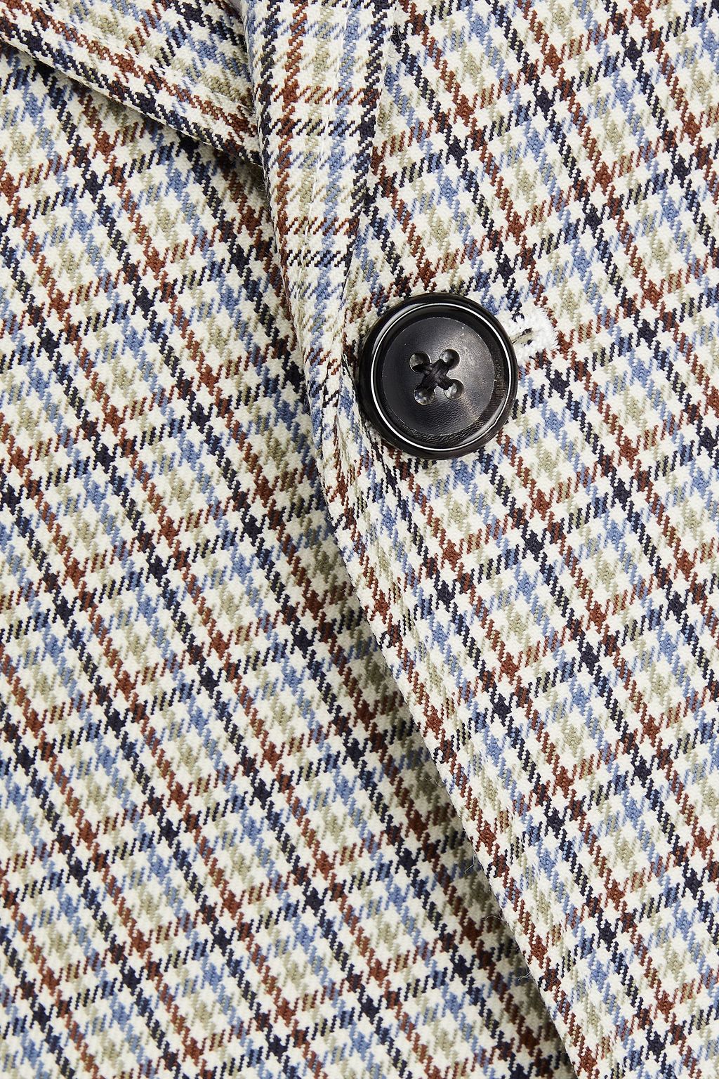 THOM BROWNE Blazer aus Wolle mit Hahnentrittmuster