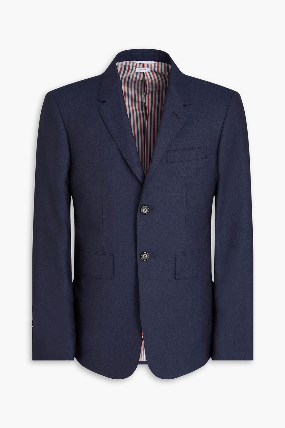 Wool-twill blazer