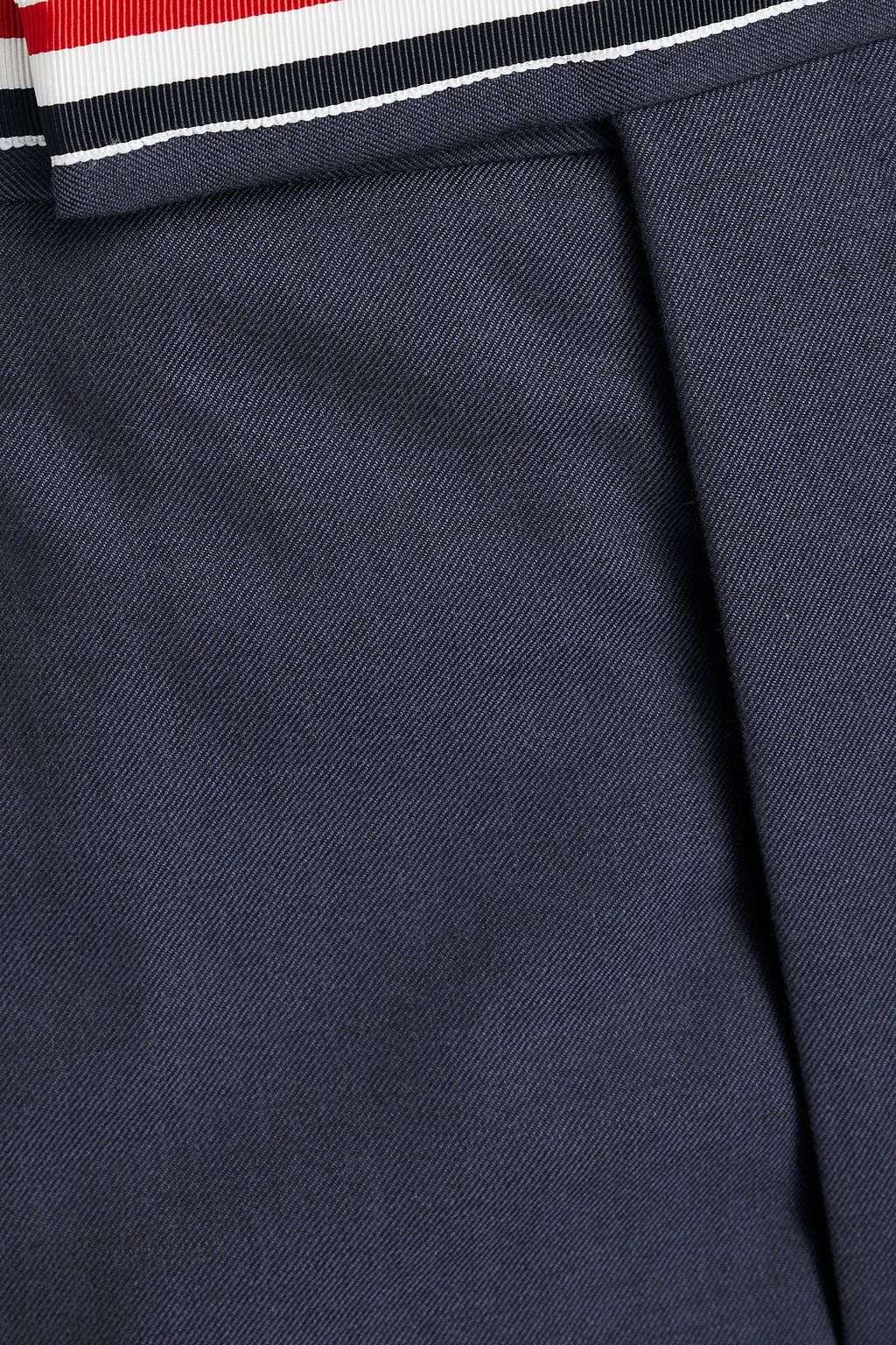 THOM BROWNE Hose aus Woll-Twill