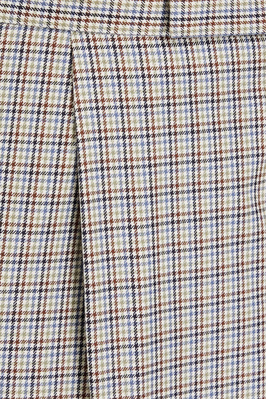 THOM BROWNE Hose aus Wolle mit Hahnentrittmuster