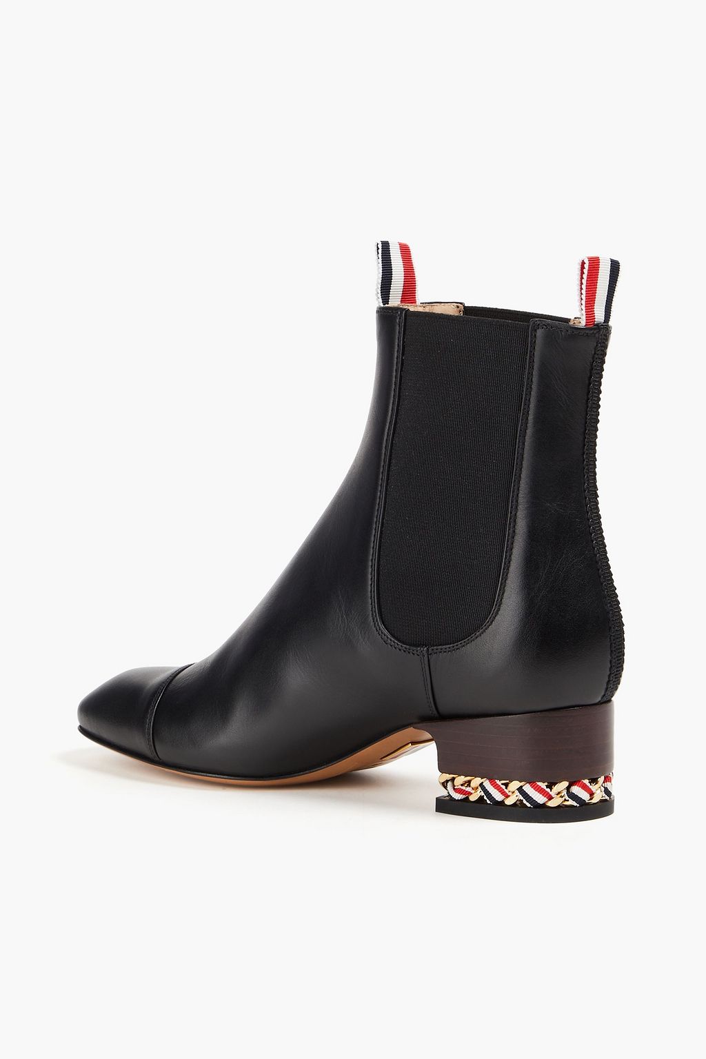 THOM BROWNE بوت تشيلسي من الجلد