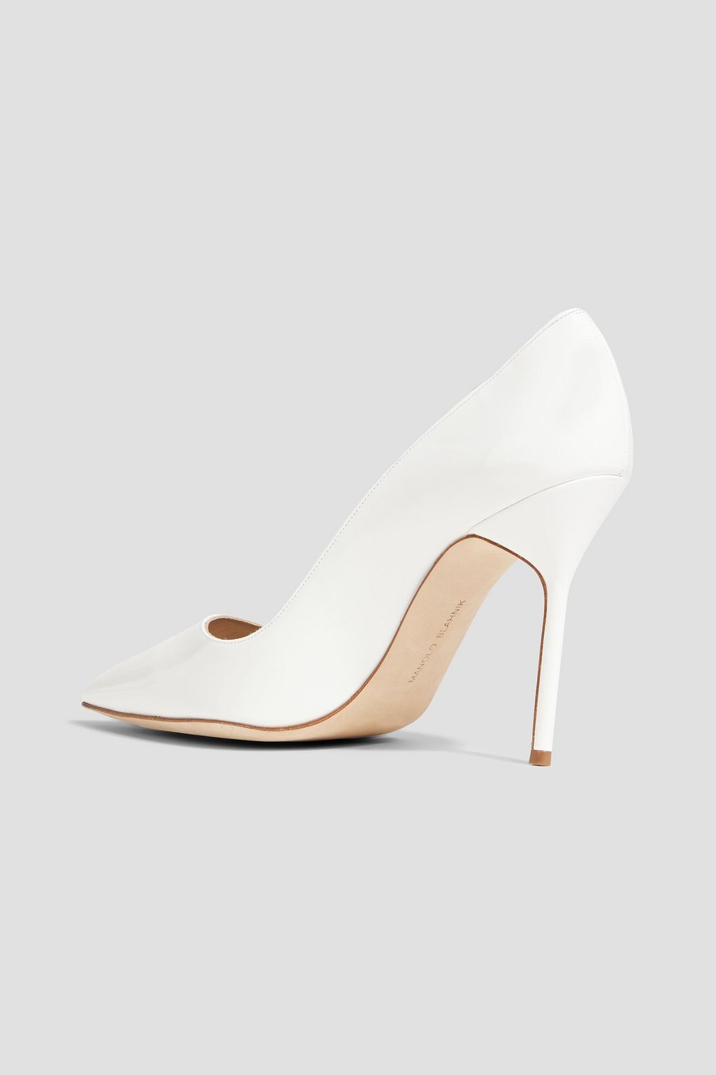 MANOLO BLAHNIK BB 105 patent-leather pumps