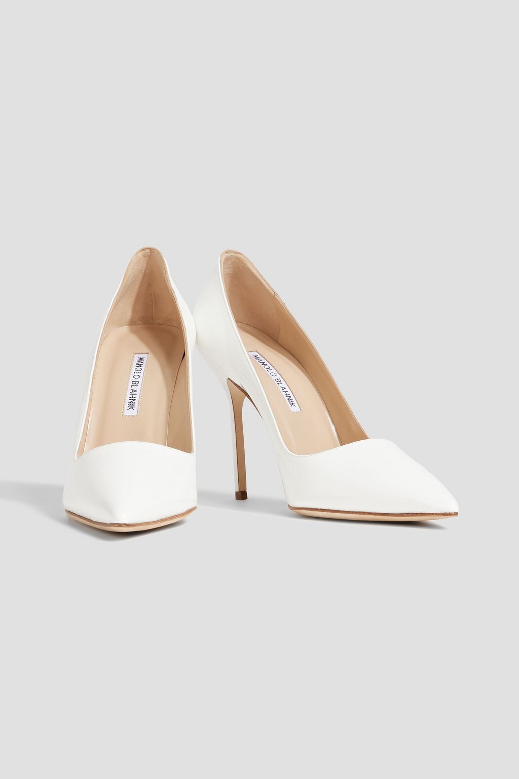 MANOLO BLAHNIK BB 105 patent-leather pumps
