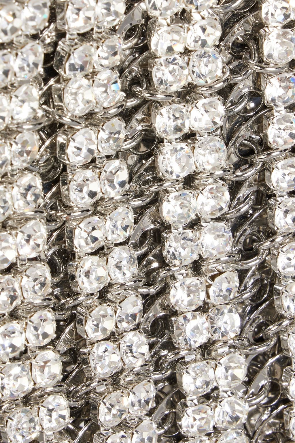 RABANNE 1969 Mini crystal-embellished chainmail cross-body bag