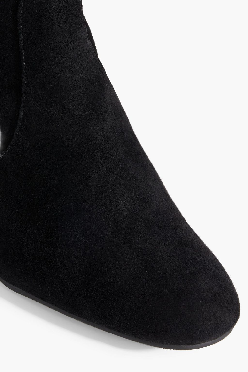 STUART WEITZMAN Allshine 60 crystal-embellished suede ankle boots