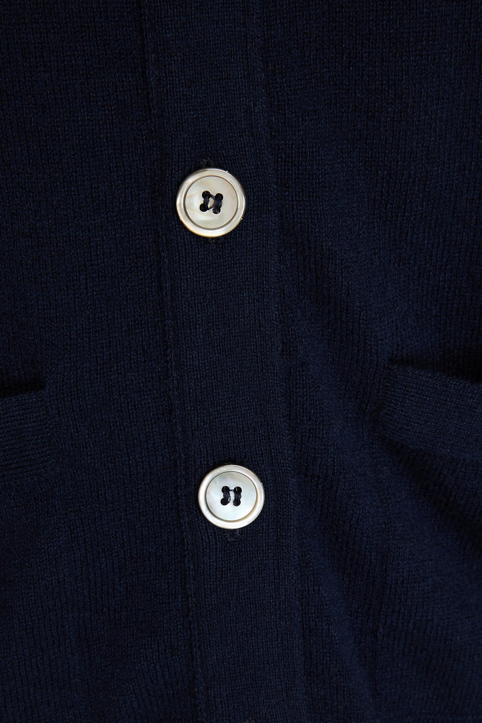 Thom Browne Cashmere Cardigan In Navy
