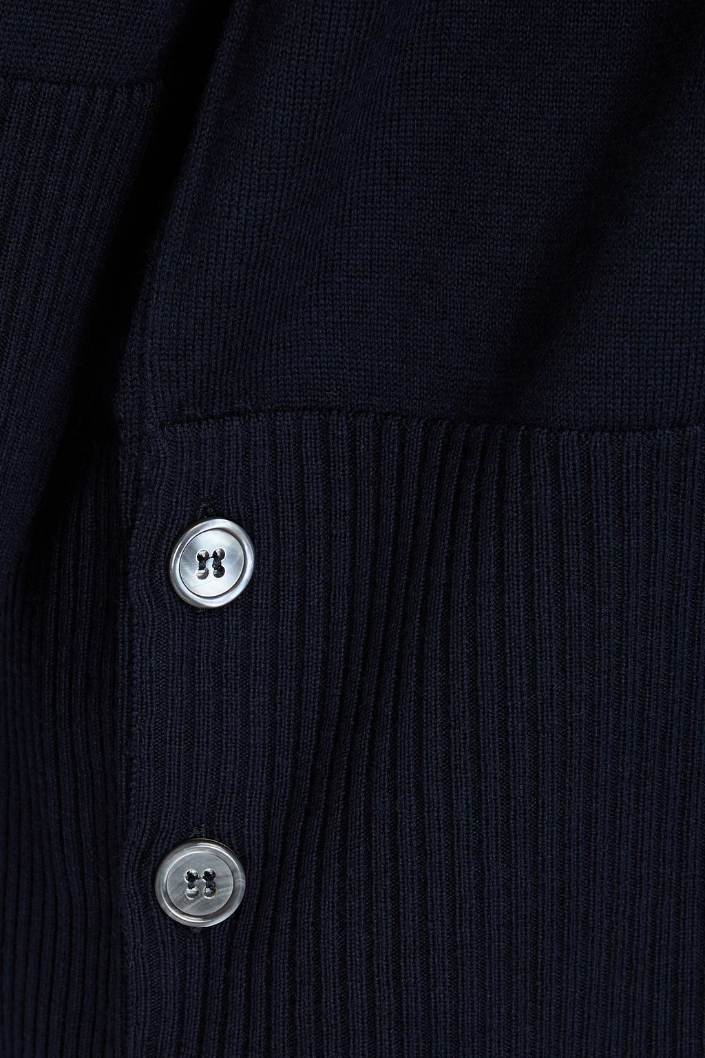 THOM BROWNE كنزة رياضية من الصوف بتصميم مخطط