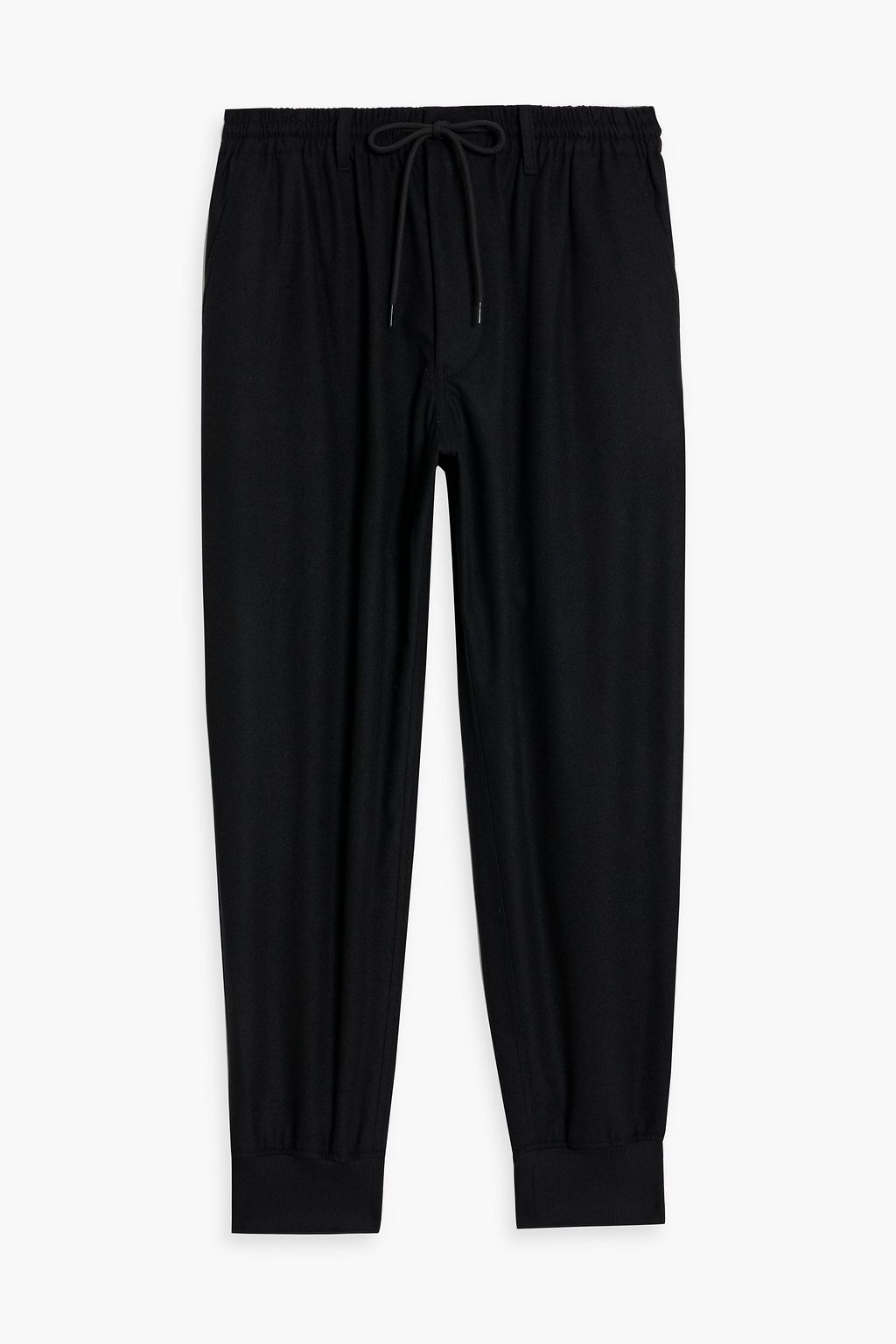 Tapered fleece sweatpants black XL