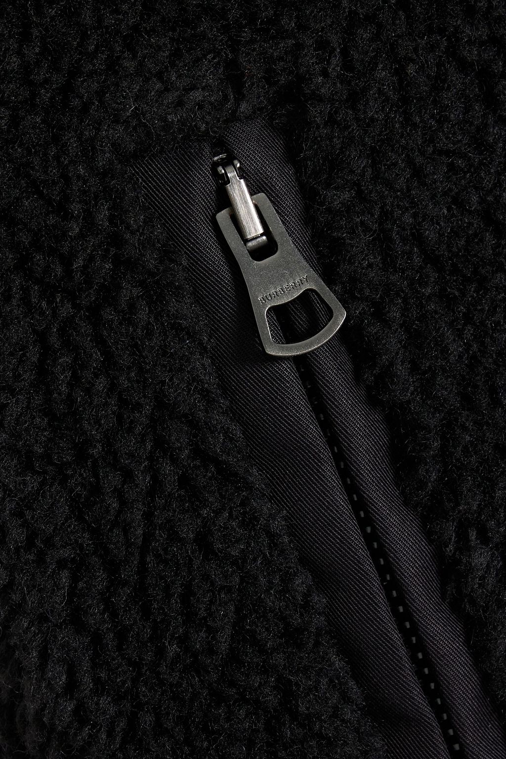 BURBERRY Tapered fleece sweatpants