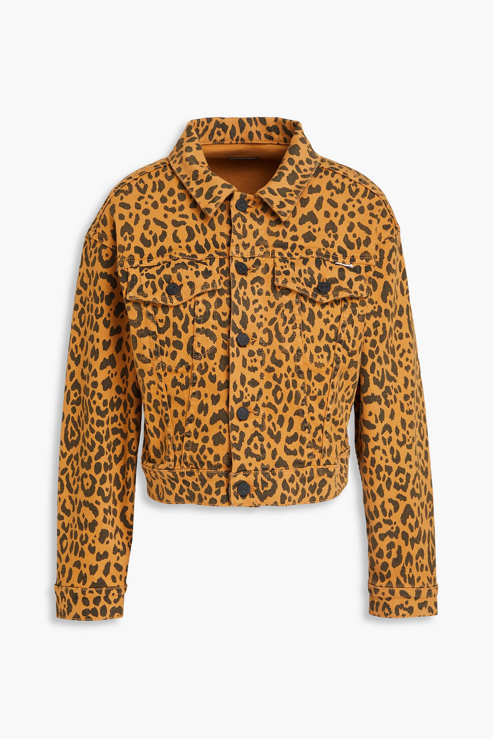 Mother - Leopard-print denim jacket - Animal print - S