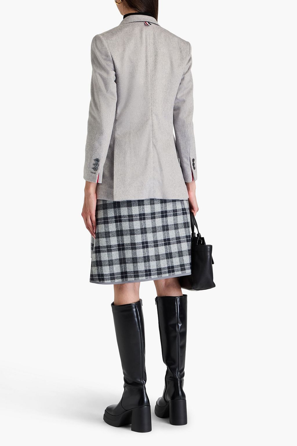 THOM BROWNE بليزر من كشمير اللبّاد