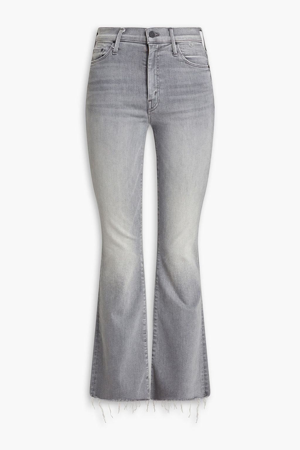 MOTHER Weekender high rise flared jeans THE OUTNET