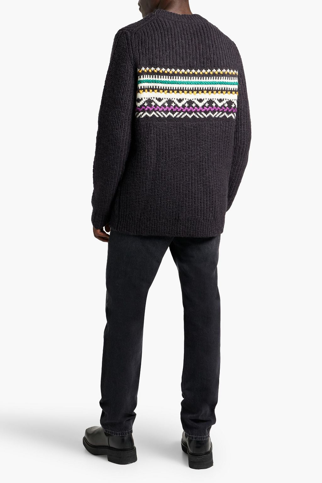 ISABEL MARANT Gerald Fair Isle wool-blend sweater