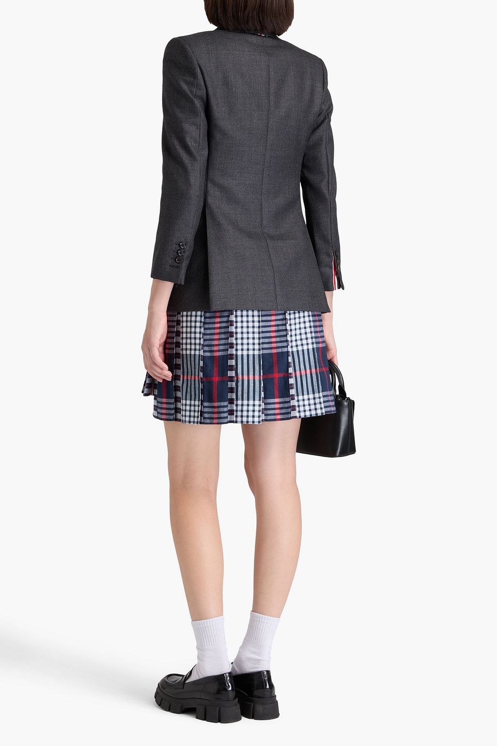 THOM BROWNE Blazer aus Woll-Twill
