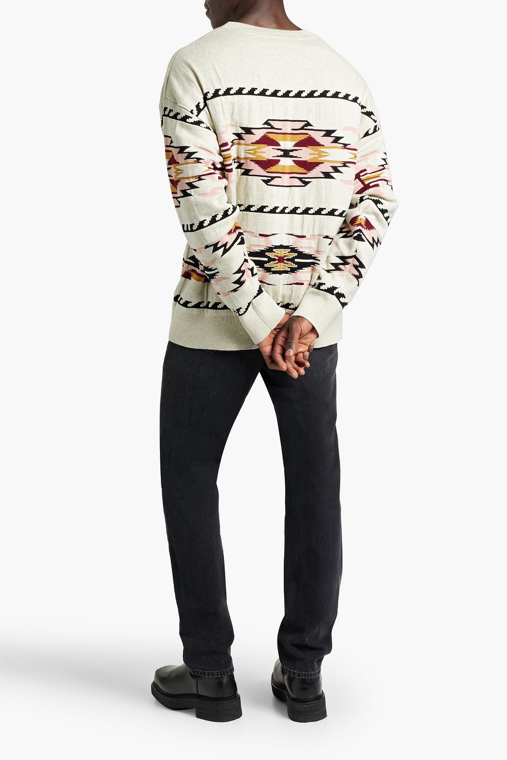 ISABEL MARANT Amilton jacquard-knit sweater