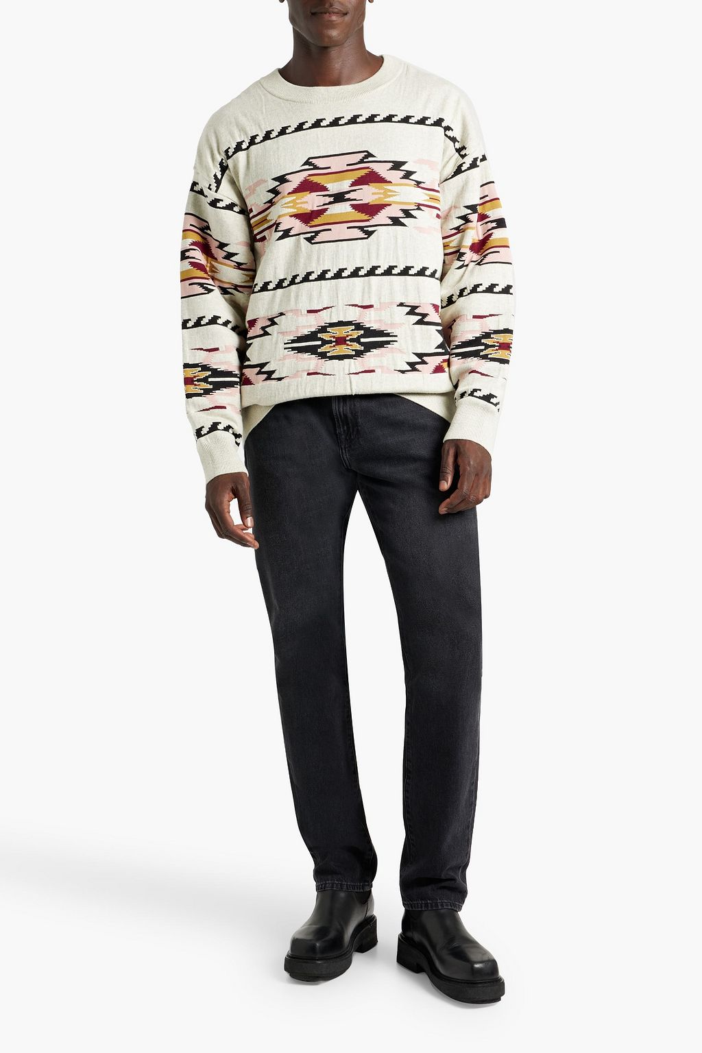 ISABEL MARANT Amilton jacquard-knit sweater
