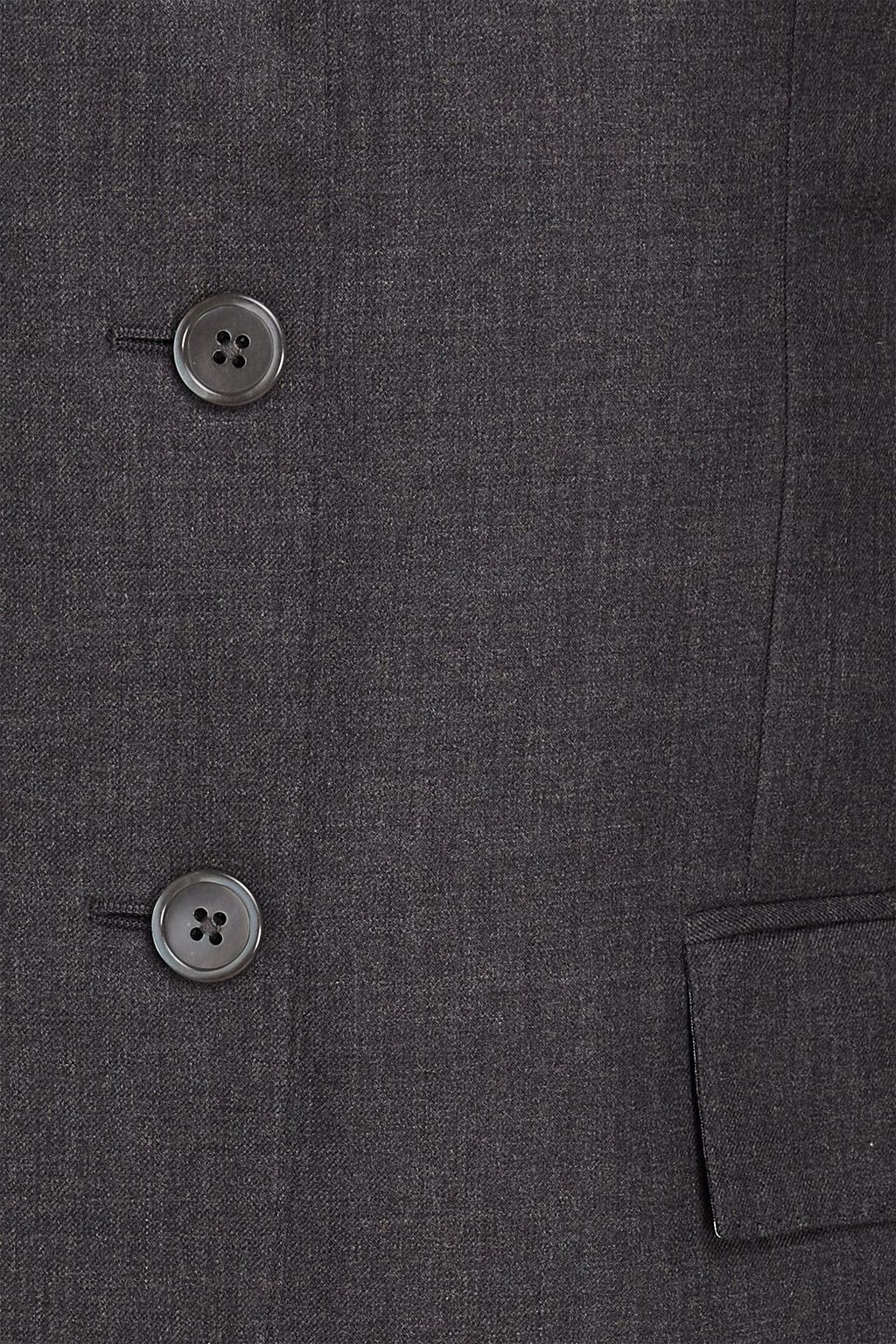 THOM BROWNE معطف من صوف التويل