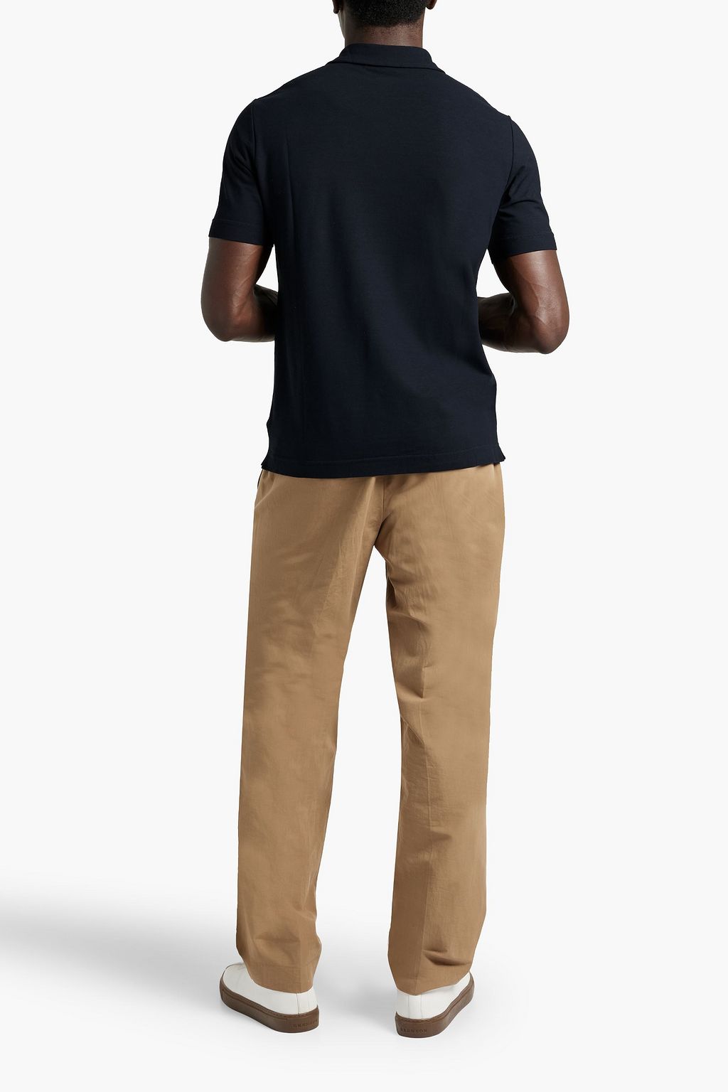 SLOWEAR Zanone cotton-jersey polo shirt
