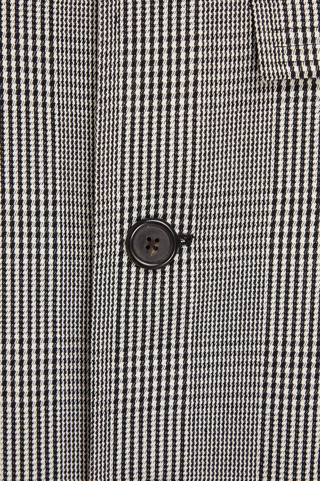 THOM BROWNE Prince of Wales checked wool coat