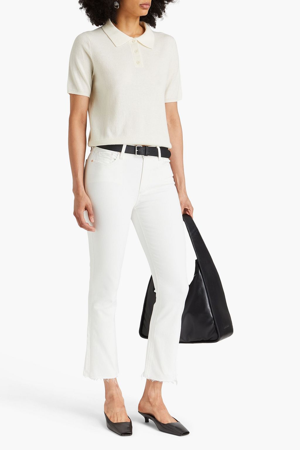 PAIGE Colette mid-rise kick-flare jeans