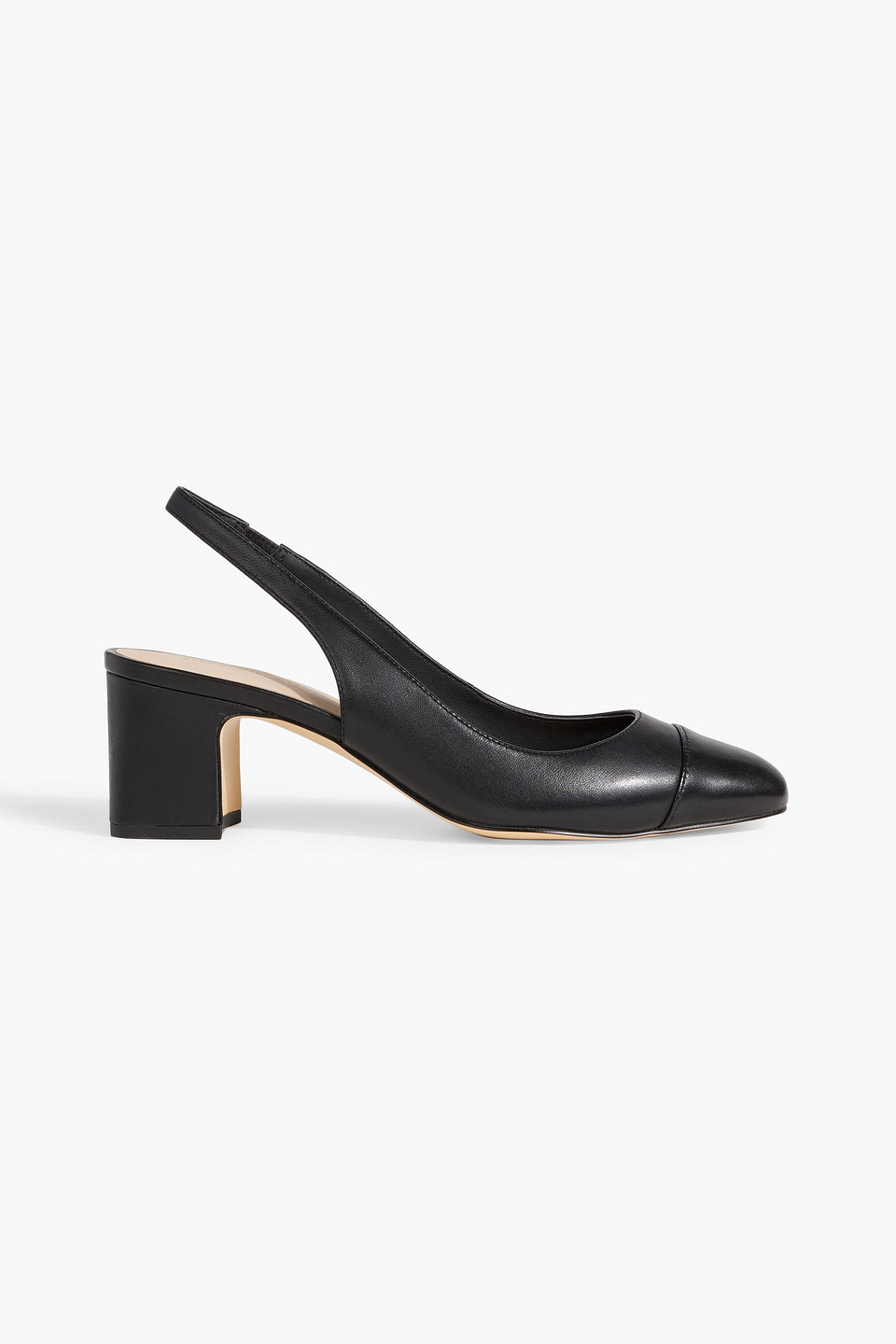 Milla 55 leather slingback pumps