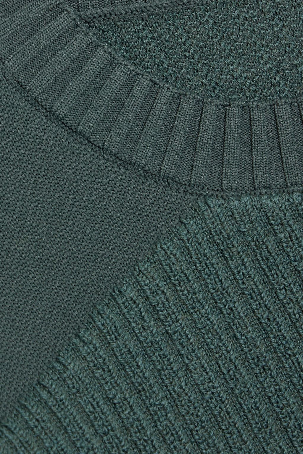 Y-3 Ribbed wool-blend sweater