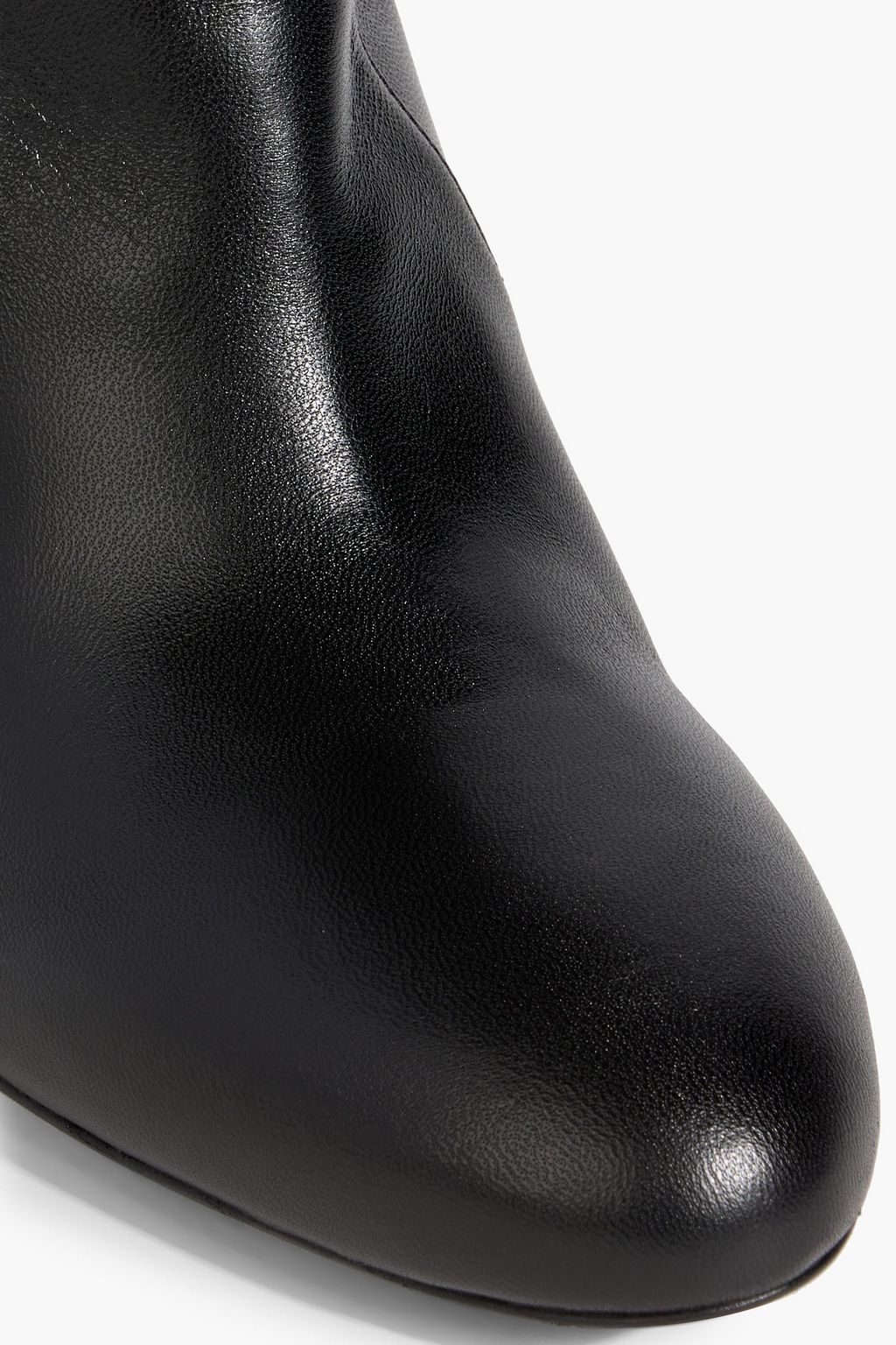 STUART WEITZMAN Glossed-leather knee boots