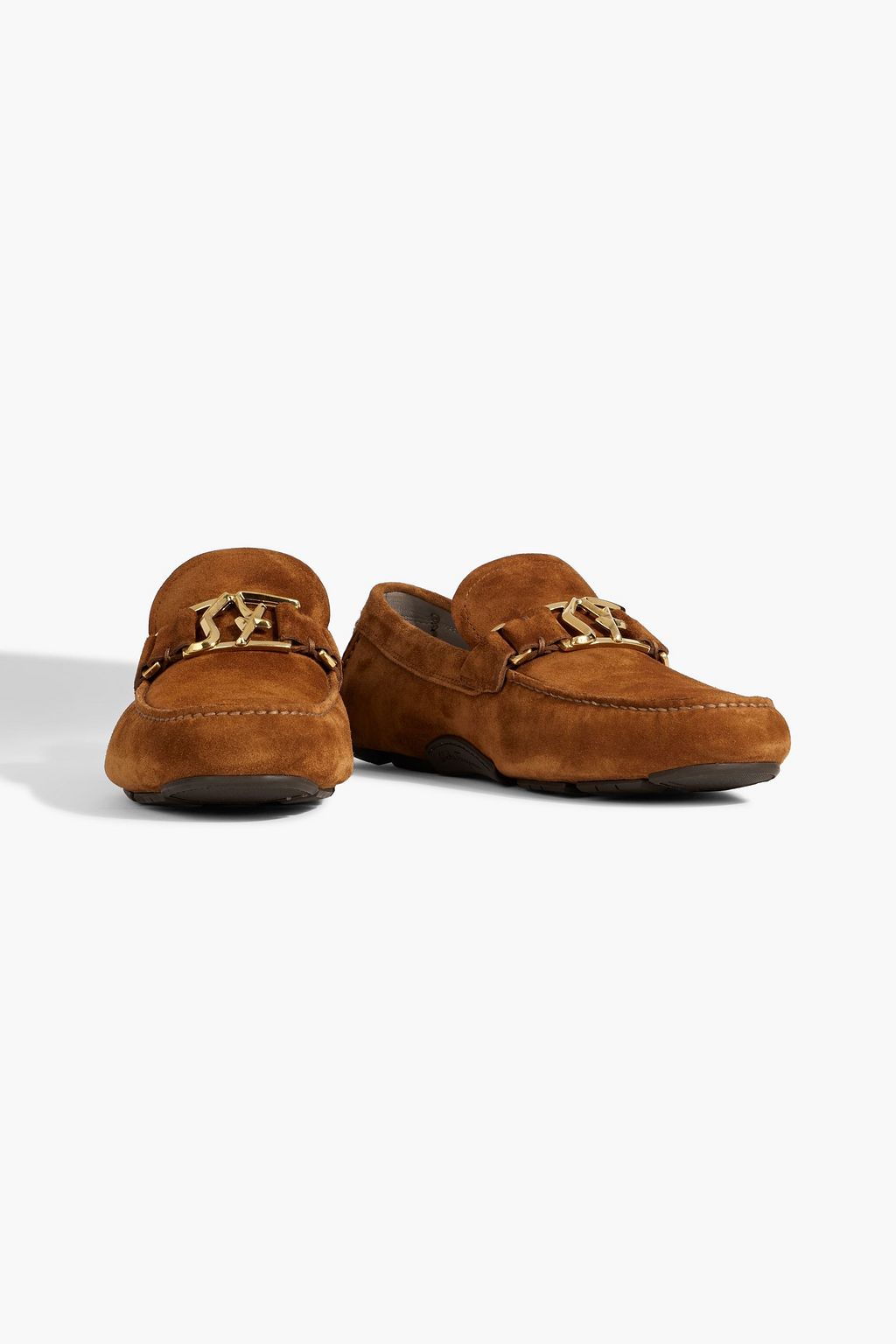FERRAGAMO Peter suede driving shoes