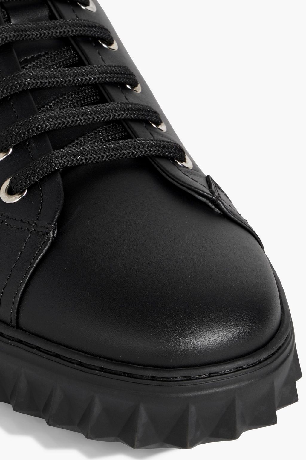 FERRAGAMO Cube leather sneakers