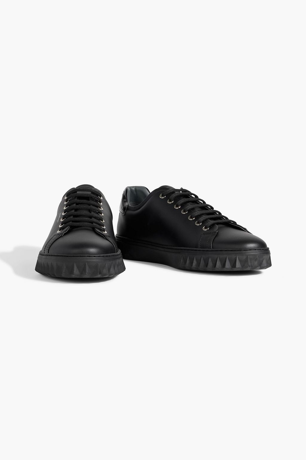 FERRAGAMO Cube leather sneakers
