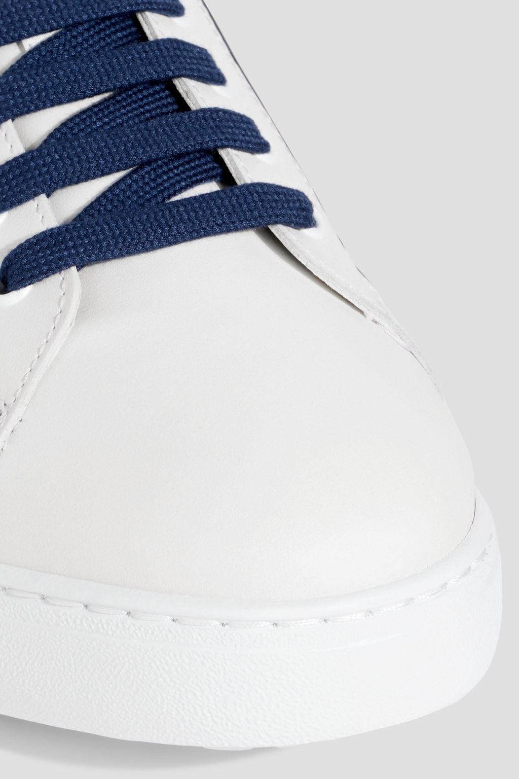 FERRAGAMO Manhattan logo-print leather sneakers