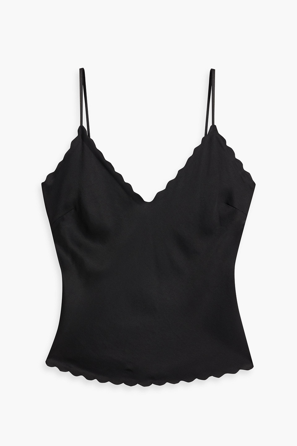 A.l.c Malia Satin Camisole In Black
