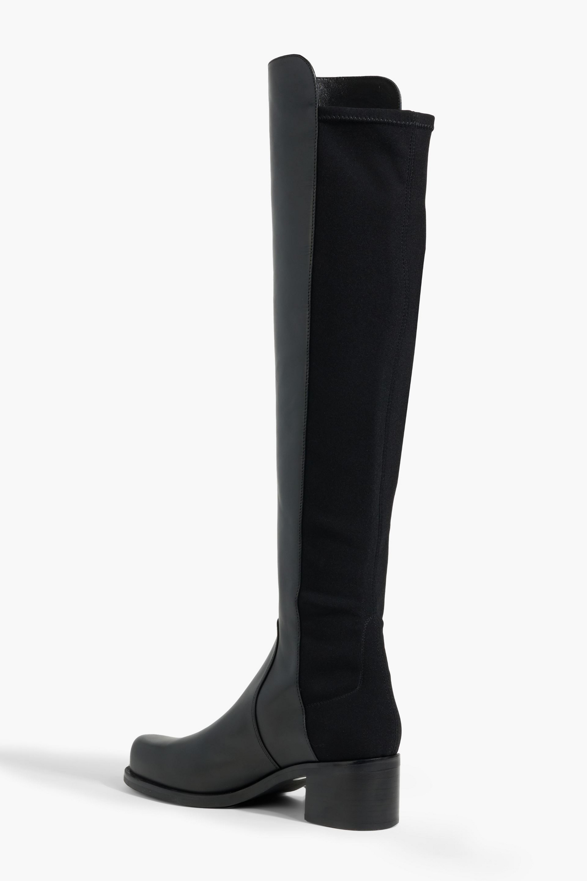 Stuart Weitzman Reserve Bold microstretch and leather over-the-knee boots thumbnail