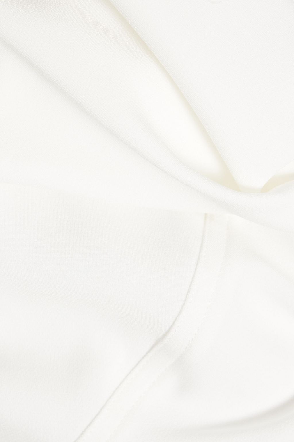 A.L.C. Off-the-shoulder pleated cady maxi dress