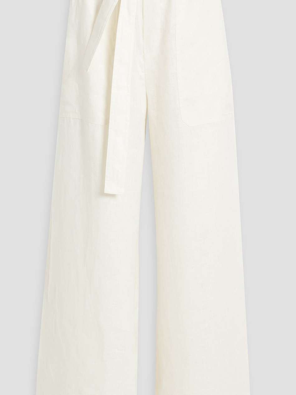 naomi linen wide-leg pants