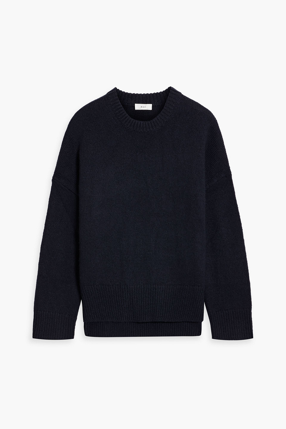 A.l.c Ayelle Wool-blend Sweater In Navy