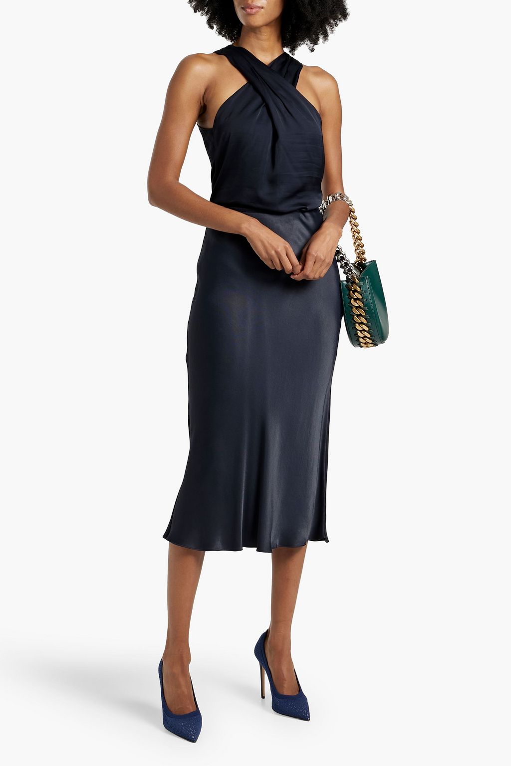 A.L.C. Miranda satin top