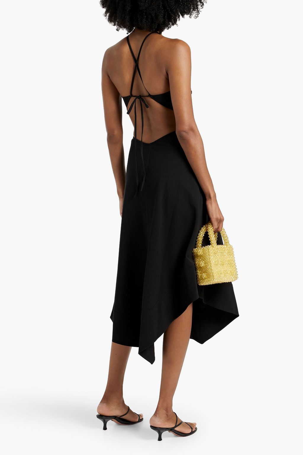 A.L.C. Beck cutout cotton midi dress