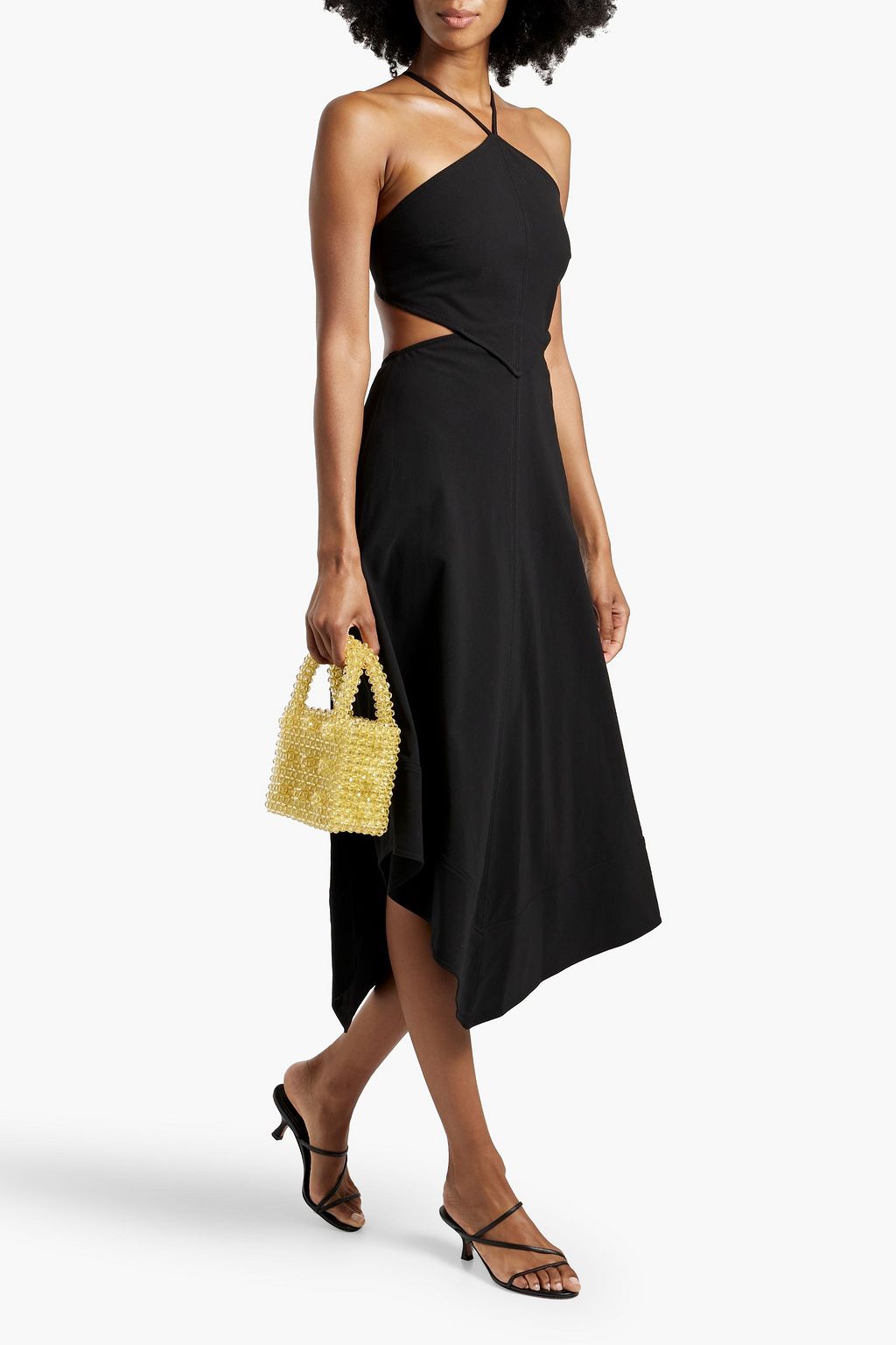 A.L.C. Beck cutout cotton midi dress
